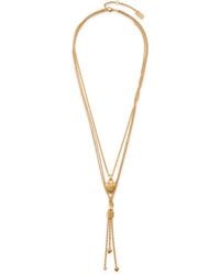 Chloé - The Chloé Mini Paddington Layered Charm Necklace - Lyst
