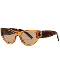 Saint Laurent - Cat-Eye Designer Sunglasses - Lyst