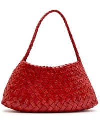 Dragon Diffusion - Rosanna Woven Leather Shoulder Bag - Lyst