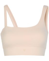 Now You Live - Glen Stretch-Jersey Sports Bra - Lyst