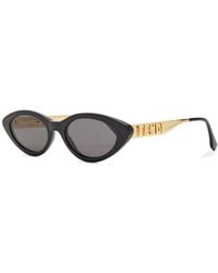 Fendi - Graphy Narrow Cat-Eye Sunglasses - Lyst