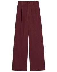 Varley - Floris Wide-Leg Corduroy Trousers - Lyst