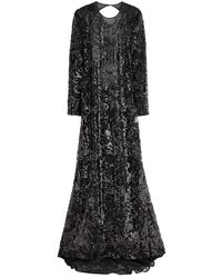 Victoria Beckham - Sequin-Embellished Open-Back Tulle Gown - Lyst