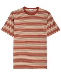 Norse Projects - Johannes Striped Cotton-Blend T-Shirt - Lyst