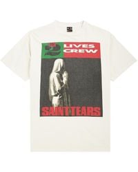 SAINT Mxxxxxx - Denim Tears Printed Cotton T-Shirt - Lyst