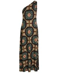 La DoubleJ - Clingy Roy Printed Stretch-Jersey Midi Dress - Lyst