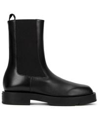 Givenchy Black Leather Chelsea Boots