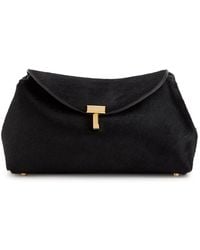 TOTEME - T-Lock Mini Pony Hair Clutch - Lyst