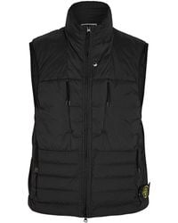 Stone Island - Seamless Tunnel Padded Shell Gilet - Lyst