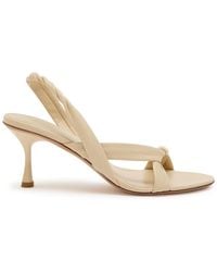 STUDIO AMELIA - Siena Braided 70 Leather Sandals - Lyst