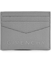 Givenchy - 4g Logo Leather Card Holder - Lyst