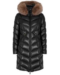 Moncler - Fulmarus Shearling-Trimmed Quilted Shell Jacket - Lyst