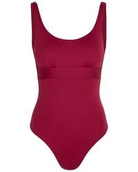 Max Mara - Camilla Scoop-Neck Swimsuit - Lyst