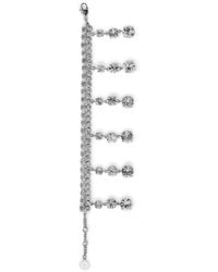 Rabanne - Crystal-Embellished Bracelet - Lyst