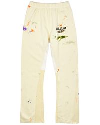 GALLERY DEPT. - Painted Logo-print Cotton Sweatpants - Lyst