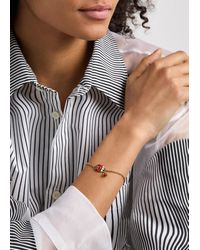 ◆Vivienne Westwood◆ Luzie fish-charm bracelet ブレスレット Vivienne Westwood Luzie Fish-Charm Bracelet in Metallic | Lyst