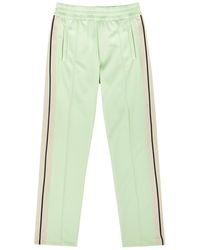 Palm Angels - Logo Striped Jersey Track Pants - Lyst