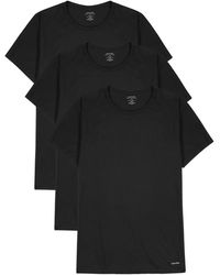 Calvin Klein - Cotton-Jersey T-Shirt - Lyst