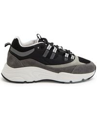 Cleens - Aero Runner Panelled Mesh Sneakers - Lyst