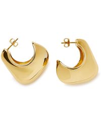 Missoma - Hera Dome Large 18Kt-Plated Earrings - Lyst