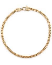 Tom Wood - Curb M 18kt -plated Chain Bracelet - Lyst