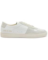 Common Projects - Bball Panelled Leather Sneakers - Lyst