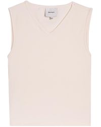 Reformation - Wren Stretch-Cotton Top - Lyst