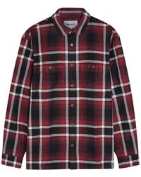 Carhartt - Vaughn Plaid Cotton Shirt - Lyst