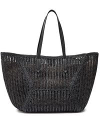 Brunello Cucinelli - Medium Raffia Tote Bag - Lyst