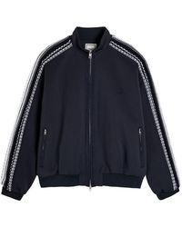WOOYOUNGMI - Embroidered Jersey Track Jacket - Lyst