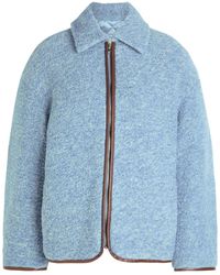 JW Anderson - Melange Wool-Blend Jacket - Lyst