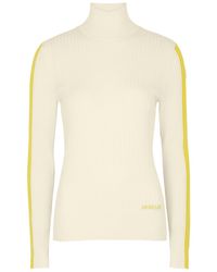 Moncler - Ribbed Wool Top - Lyst