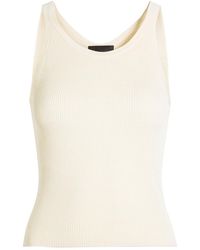 Nili Lotan - Selah Ribbed Silk Tank - Lyst