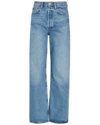 Agolde - Vintage Loose Straight-Leg Jeans - Lyst