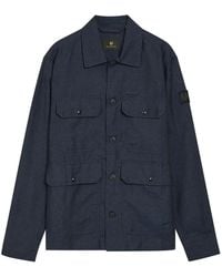 Belstaff - Forge Linen Jacket - Lyst