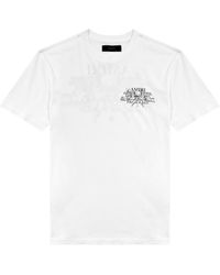 Amiri - Cherub Logo-print Cotton T-shirt - Lyst