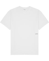 Soulland - Ash Logo-Print Cotton T-Shirt - Lyst