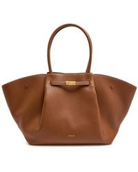 DeMellier London - New York Grained Leather Tote - Lyst