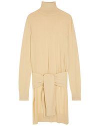 TOTEME - Double-Sleeve Wool And Silk-Blend Top - Lyst