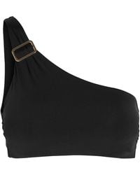 Max Mara - Chalisia One Shoulder Stretch-Polyamide Bikini Top - Lyst