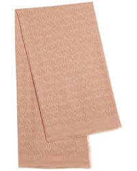 Saint Laurent - Logo-Monogrammed Modal-Blend Scarf - Lyst