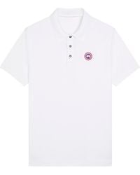 Canada Goose - Beckley Logo Piqué Cotton Polo Shirt - Lyst