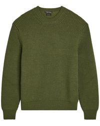 Tom Ford - Ribbed Crew-Neck Wool Jumper - Lyst