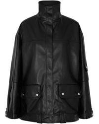 Nanushka - Silva Regenerated Leather Jacket - Lyst