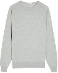 John Smedley - Lundy Fine-Knit Merino Wool Jumper - Lyst
