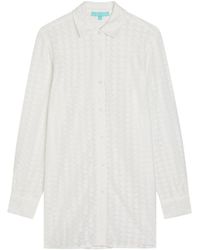 Melissa Odabash - Daria Lace Cover-Up Shirt - Lyst