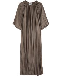 Day Birger et Mikkelsen - Sophia Crinkled Satin Midi Dress - Lyst