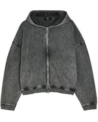 Represent - Initial Hooded Cotton Sweatshirt - Lyst