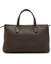 The Row - Marcel Grained Leather Tote - Lyst