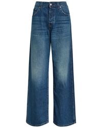 KHAITE - Winslow Wide-Leg Jeans - Lyst